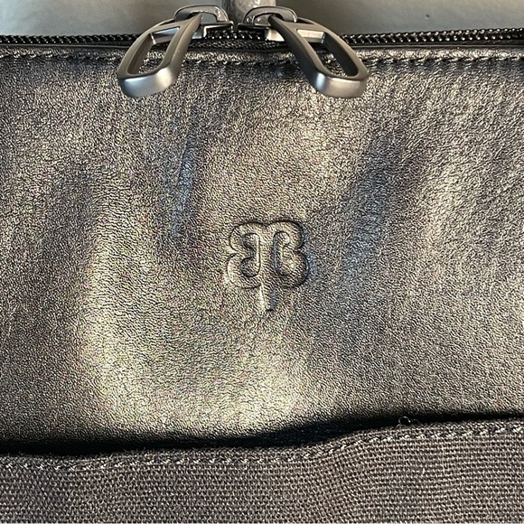 Betabrand Travel Tote Convertible Purse Bag Canvas & Leather - Picture 11 of 15